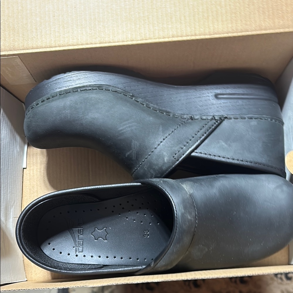 Dansko Black Clogs